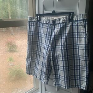 Men’s Plaid Docker Shorts size 36